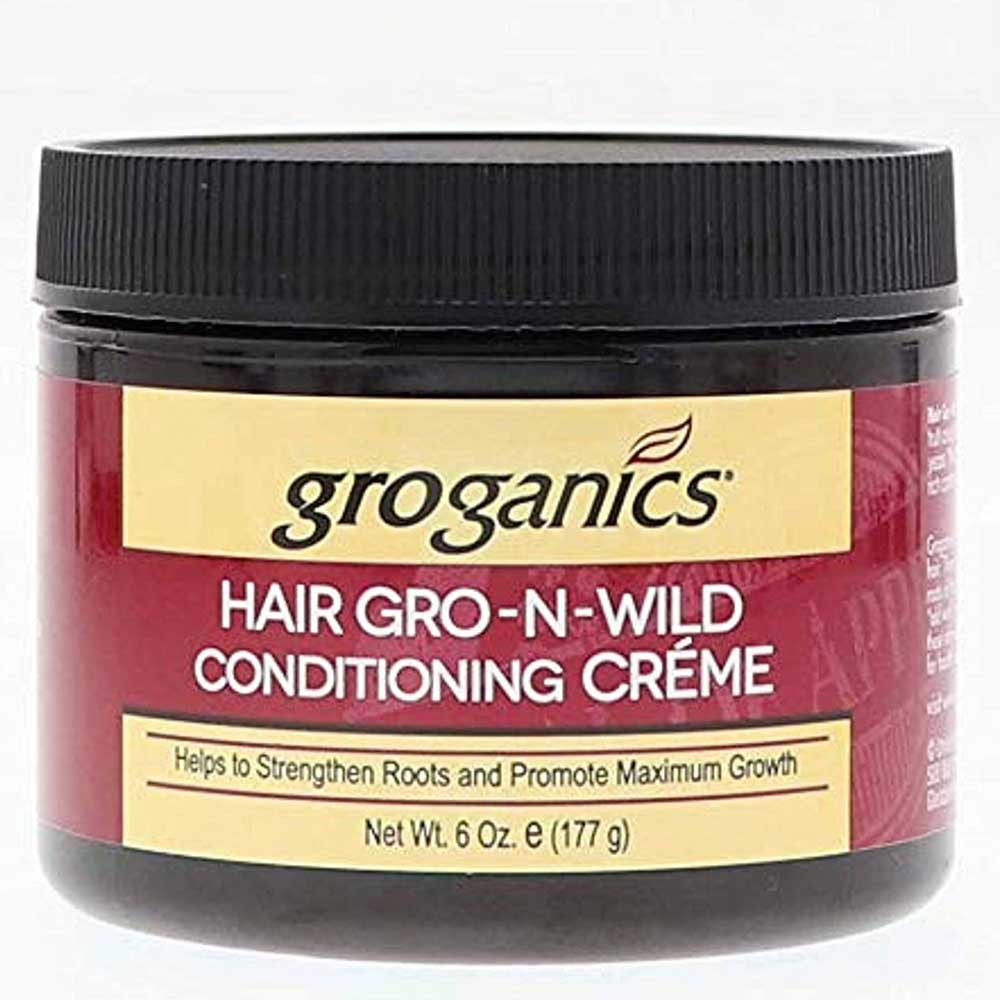 Groganics Hair Gro-N-Wild Conditioning Creme 6oz