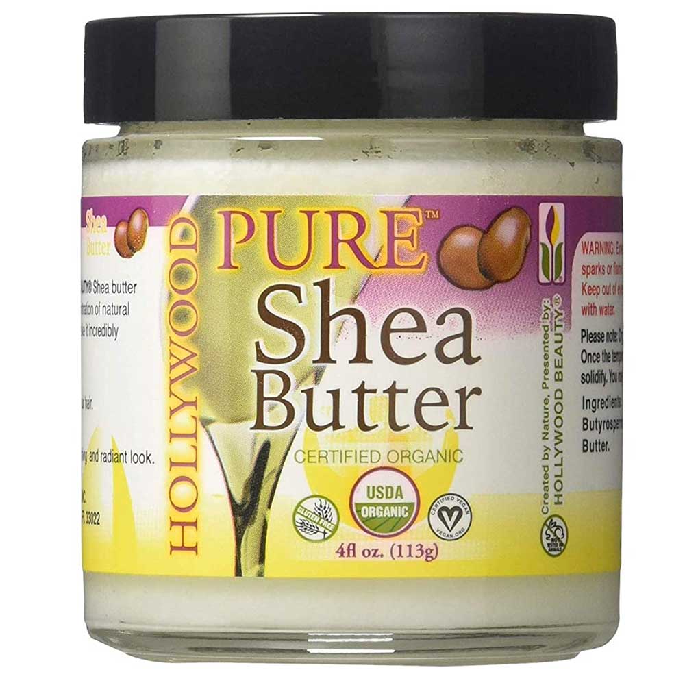 Hollywood Beauty Organic Shea Butter 4oz