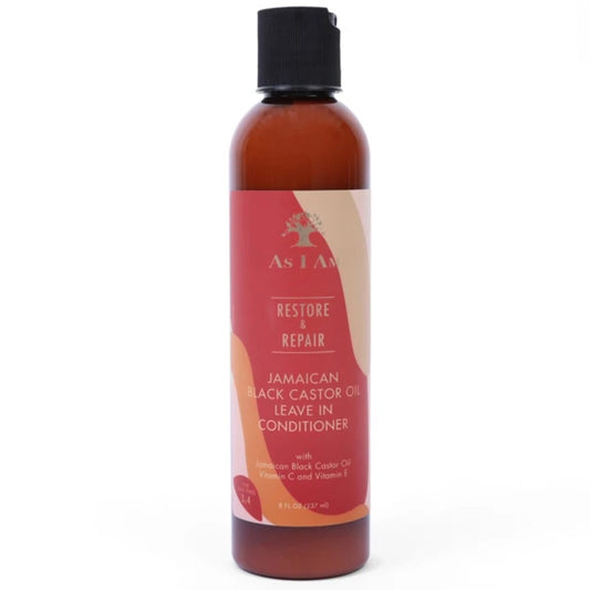As I Am Jamaican Black Castor Oil Leave-In Conditioner With Vitamin C&E 237ml