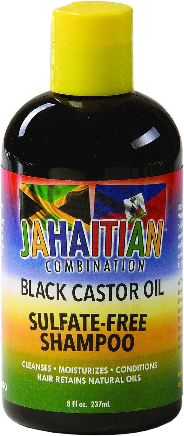 Jahaitian Black Castor Oil Sulfate Free Shampoo 8oz