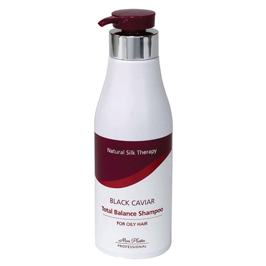 MON PLATIN PROFESSIONAL TOTAL BALANCE SHAMPOO FOR OILY HAIR BLACK CAVIAR 1000ML