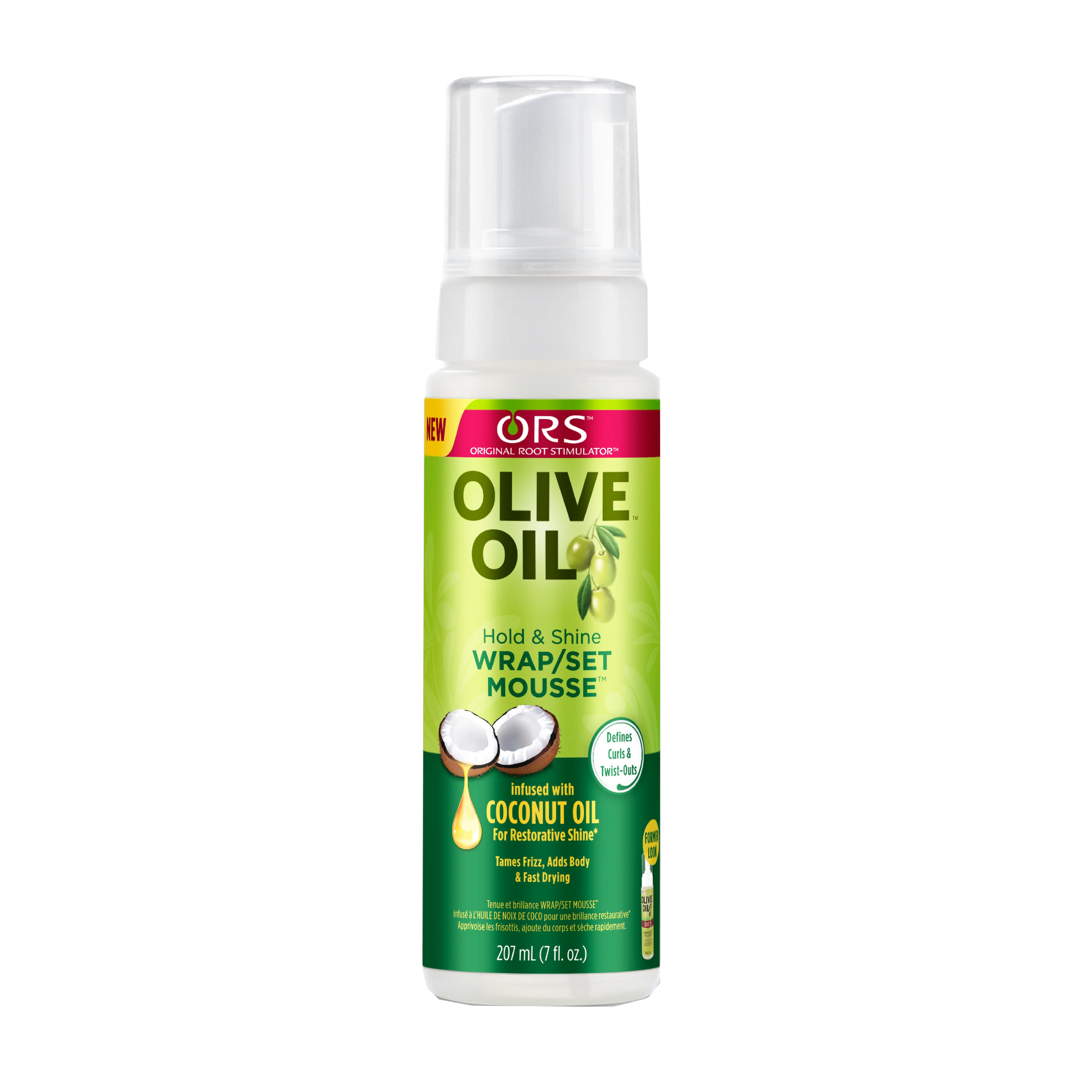 Olive Oil Wrap Set Mousse 207ml