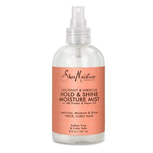 SHEA MOISTURE COCONUT & HIBISCUS HOLD & SHINE MOISTURE MIST 8OZ