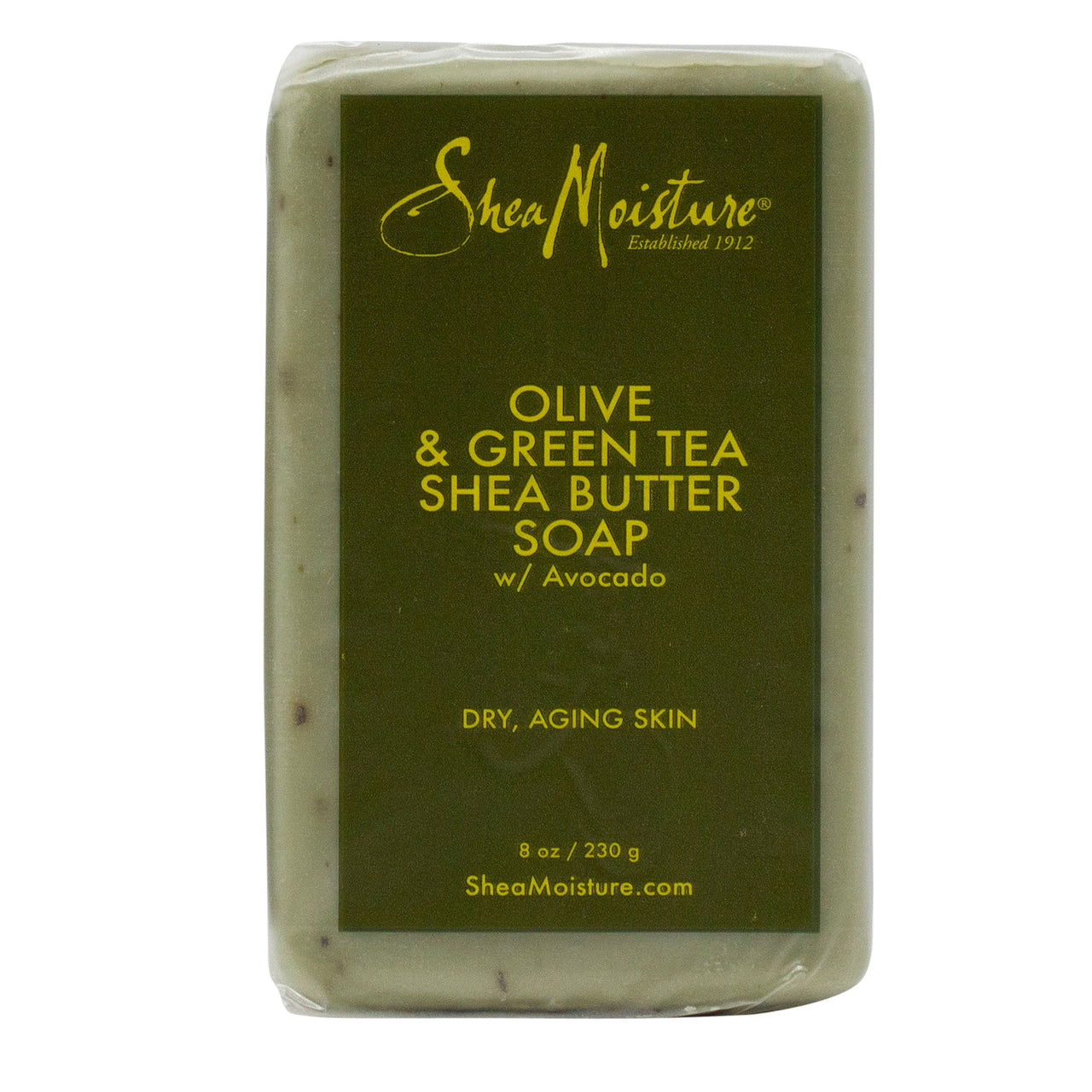 Shea Moisture Olive & Green Tea Shea Butter Bar Soap 230g