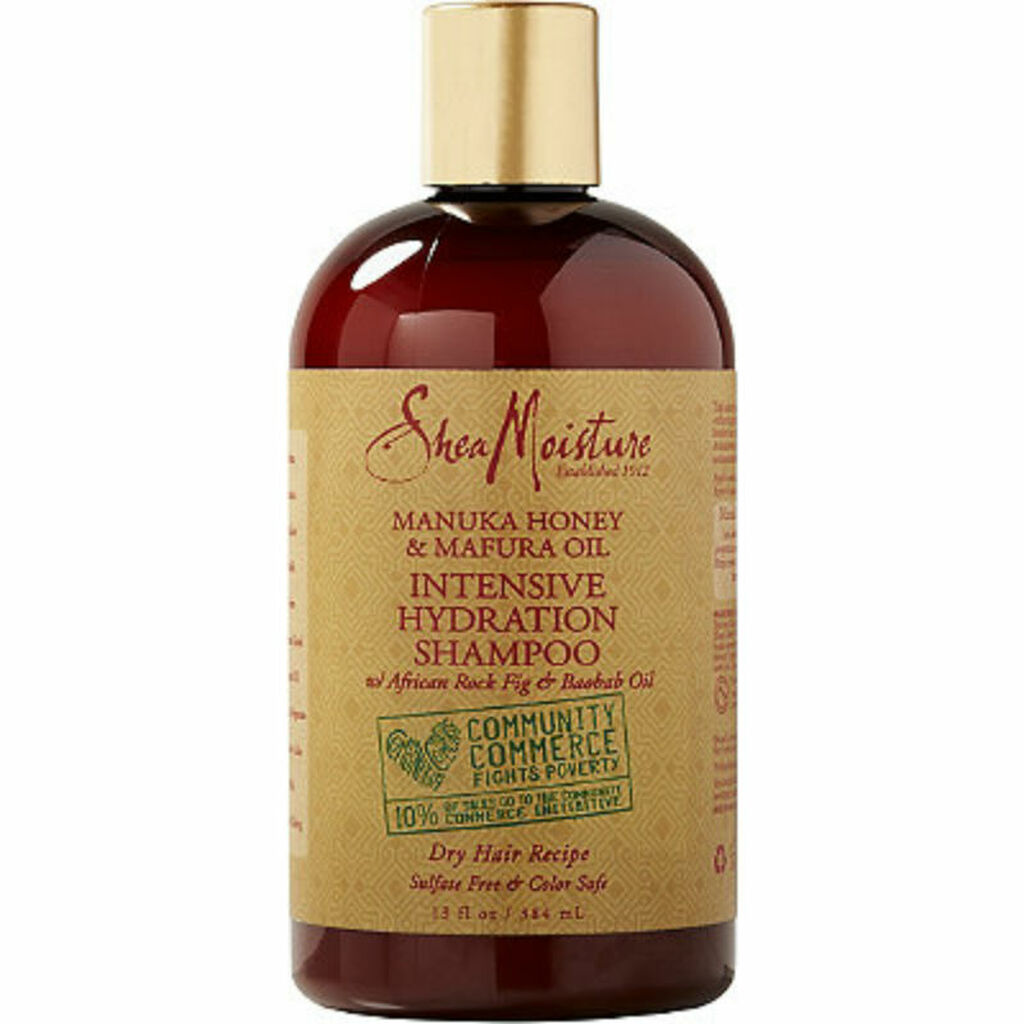 SHEA MOISTURE MANUKA HONEY & MAFURA OIL INTENSIVE HYDRATION SHAMPOO 13OZ