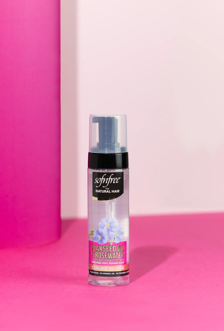 Curling Mousse with Flaxseed Oil & Rosewater 6.76OZ