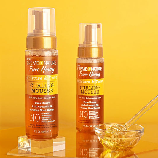 Creme Of Nature PURE HONEY Moisture & Twist Curling Mousse