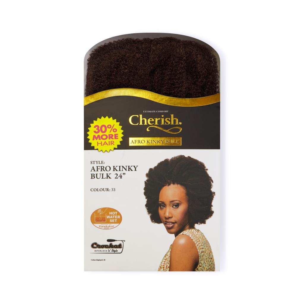 Cherish Bulk - Afro Kinky 24" ( Color: 33 )