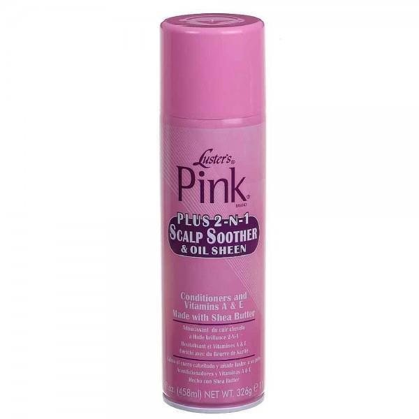 Luster's Pink Plus 2-N-1 Scalp Soother and Oil Sheen Spray 14Oz