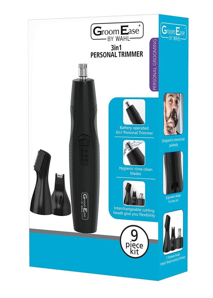 Wahl : Personal Triple Head Battery Trimmer with Stand