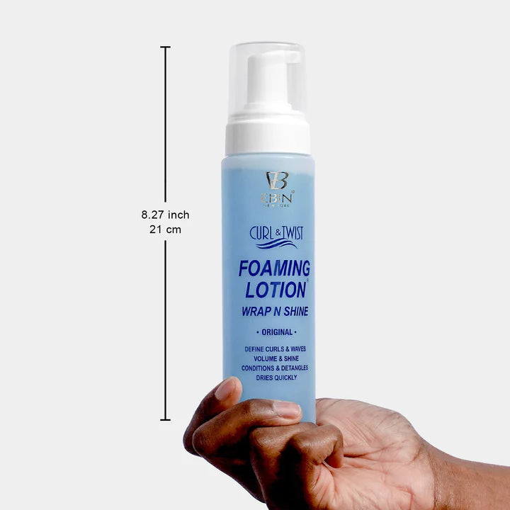 EBIN CURL & TWIST FOAMING MOUSSE LOTION 8.5OZ