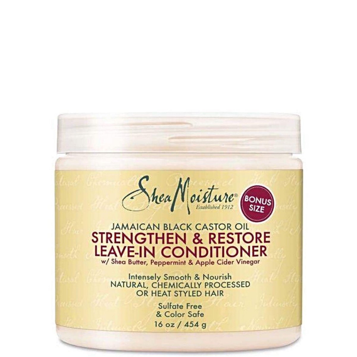 SHEA MOISTURE JAMAICAN BLACK CASTOR OIL STRENGTHEN & RESTORE LEAVE-IN CONDITIONER 16OZ