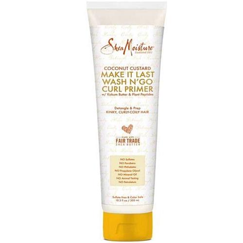 SHEA MOISTURE COCONUT CUSTARD MAKE IT LAST WASH N' GO CURL PRIMER 10.3OZ