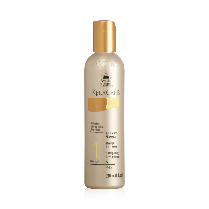 Keracare 1st Lather Shampoo Sulfate-Free 8oz