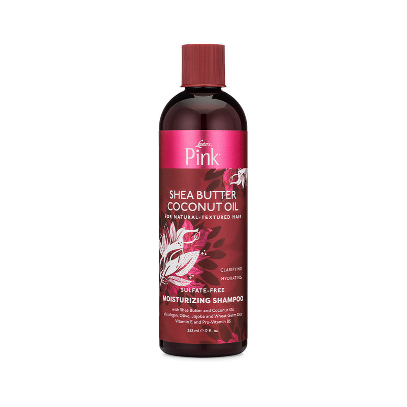 Luster's Pink Shea Butter Coconut Oil Sulfate-Free Moisturising Shampoo 12oz