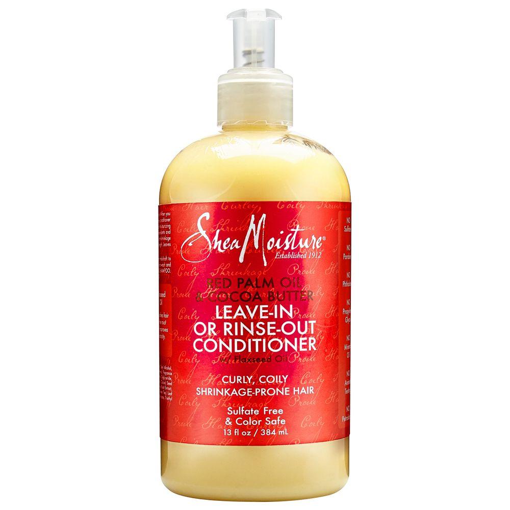 SHEA MOISTURE RED PALM OIL & COCOA BUTTER RINSE OUT OR LEAVE IN CONDITIONER 13OZ