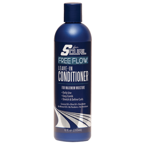 SCurl Free Flow Leave In Conditioner 12oz