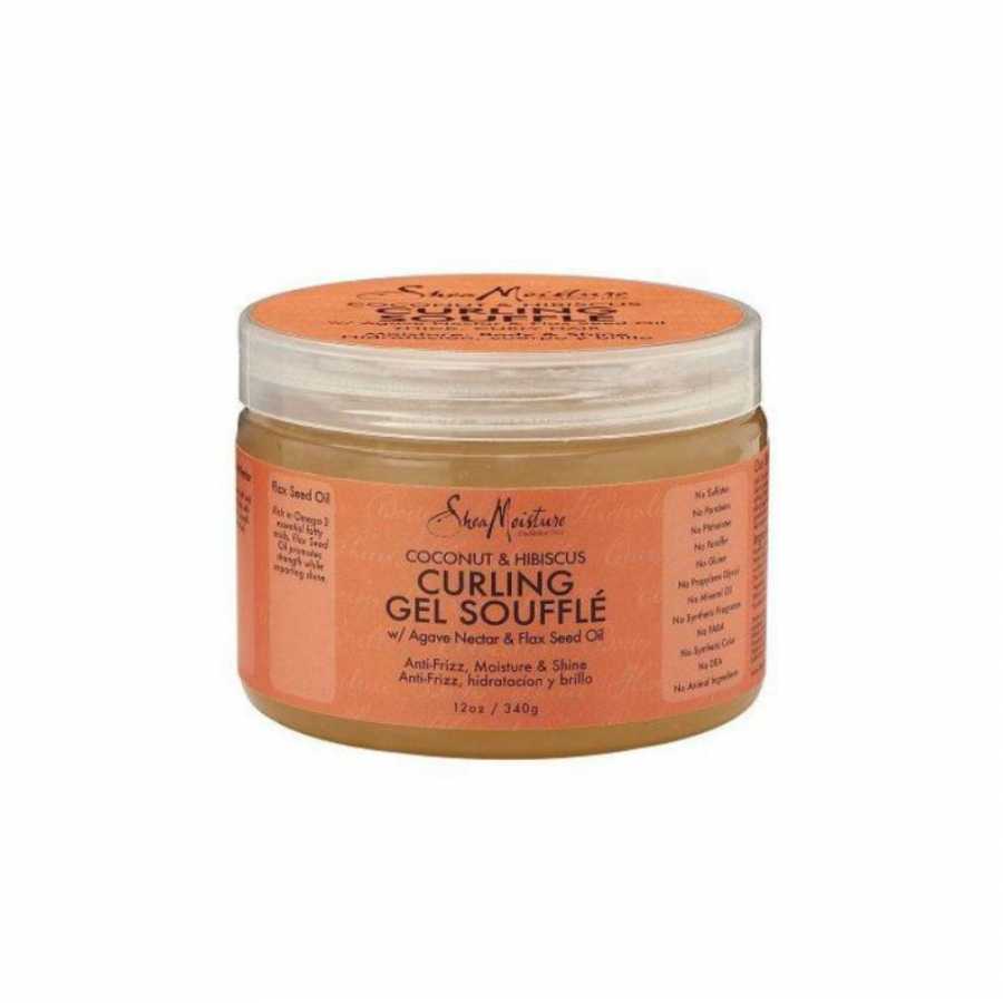 SHEA MOISTURE COCONUT & HIBISCUS CURLING GEL SOUFFLE 12OZ