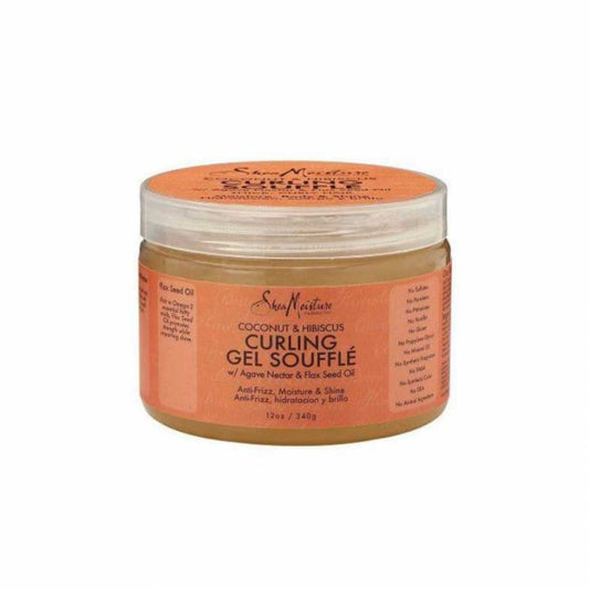 SHEA MOISTURE COCONUT & HIBISCUS CURLING GEL SOUFFLE 12OZ