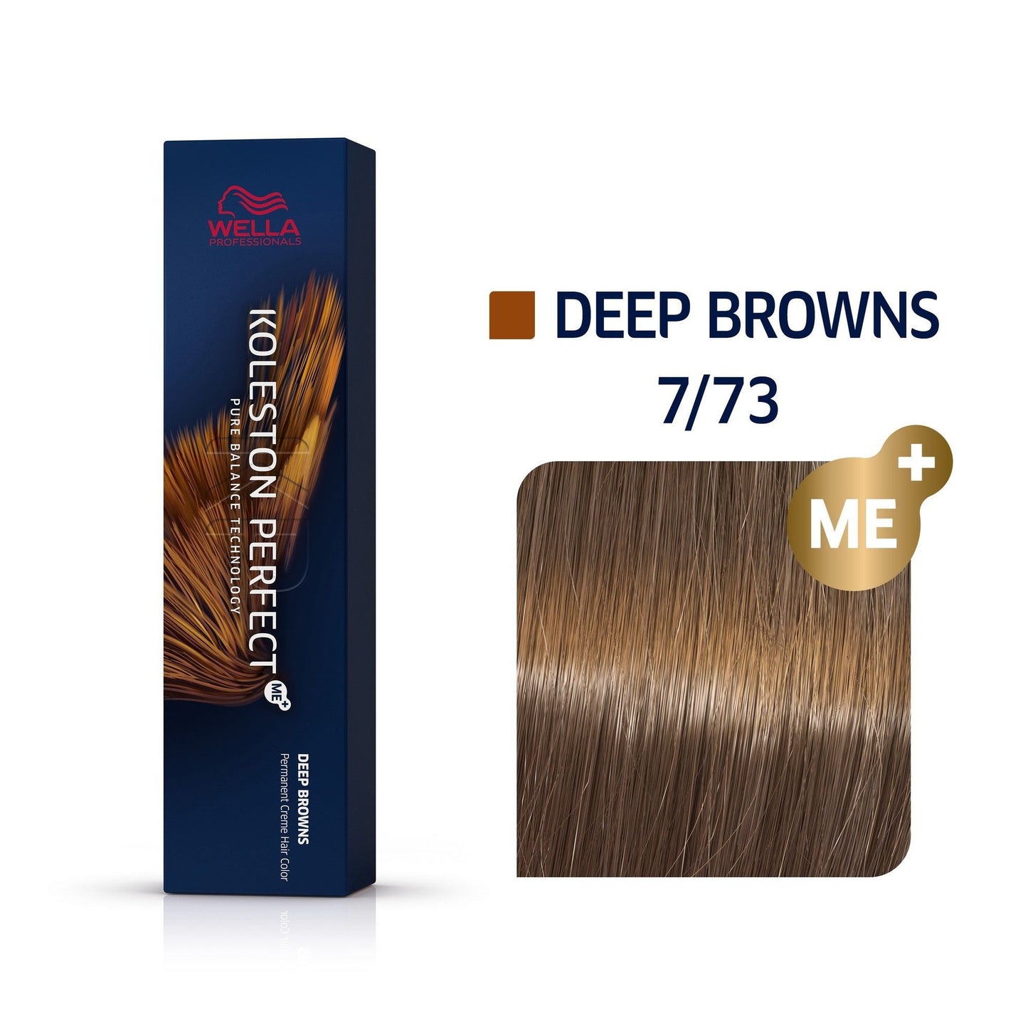 Wella Professionals Koleston Perfect ME+ 7/73 Deep Browns 60ml