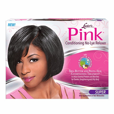 Luster's Pink Conditioning No-Lye Relaxer Kit Super