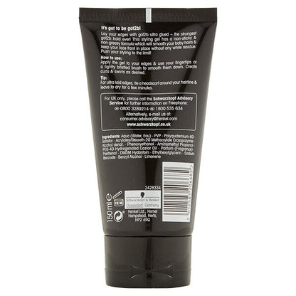 Got2b Ultra Glued Edge Styling Gel 150ml
